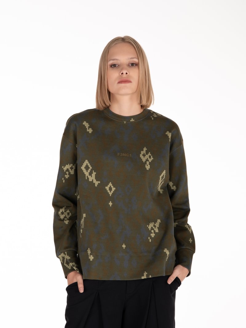 UNISEX  šukuotinės medvilnės džemperis "Raimedas Latvys"
