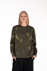 UNISEX  šukuotinės medvilnės džemperis "Raimedas Latvys"