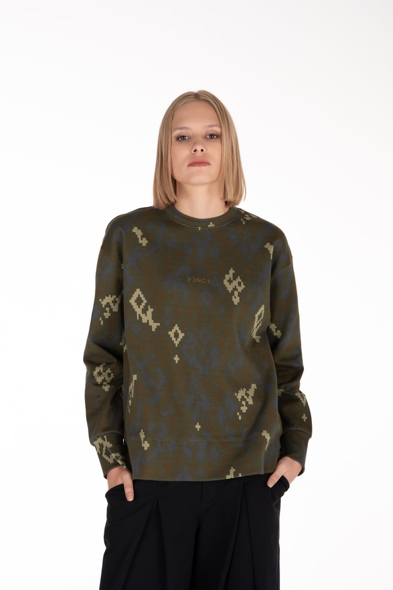 UNISEX  šukuotinės medvilnės džemperis "Raimedas Latvys"