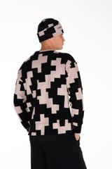 UNISEX  šukuotinės medvilnės džemperis "Raimedas Latvys"