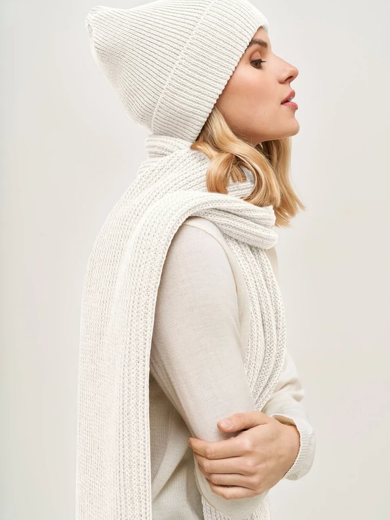 Unisex kepurė su merino vilna