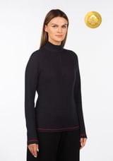 Merino vilnos ir modalo džemperis su natūraliomis termoreguliacinėmis savybėmis